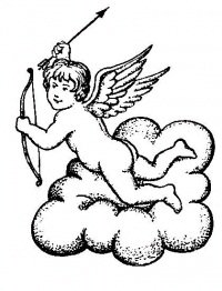 №3922 - амур, купидон, мальчик, ангел - оригинал