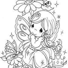 Схема вышивки «Феечка»