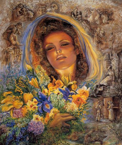 №4031 - искусство, живопись, картина, люди, девушка - оригинал