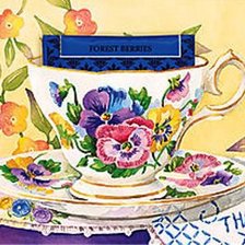 Схема вышивки «Чаепитие»