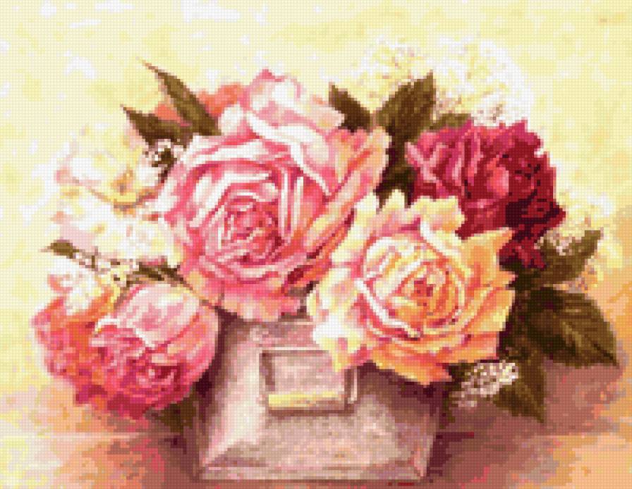 Розы - цветок, душистые розы, флора, цветы, розы, роза, розочки - предпросмотр