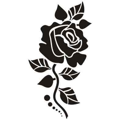 №28865009 - роза, вышивка, черно-белое - оригинал