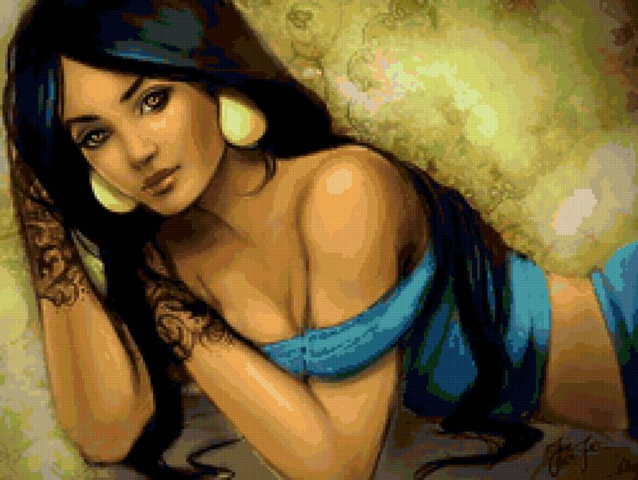 №33710988 - восток, девушка, женщина - предпросмотр