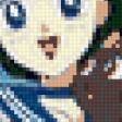 Предпросмотр схемы вышивки «Сэйлор Меркурий» (№4549)