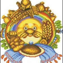 Схема вышивки «оберег "на благополучие"»