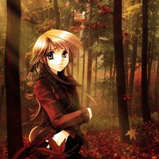 Схема вышивки «аниме»