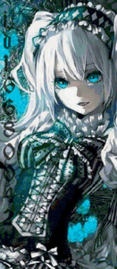 аниме - девушка, аниме - предпросмотр