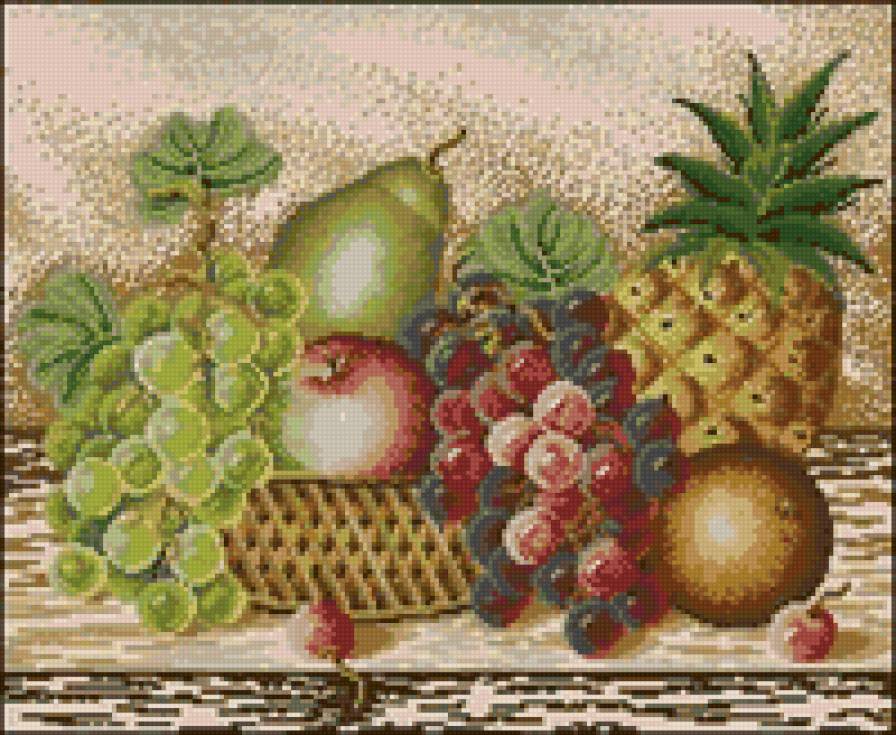 изобилие - картинка, для кухни, фрукты - предпросмотр