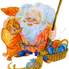 Схема вышивки «домовой»