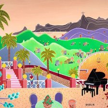 Схема вышивки «Серия "Живопись Карла Боргия"»