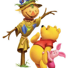 Схема вышивки «винни-пух»