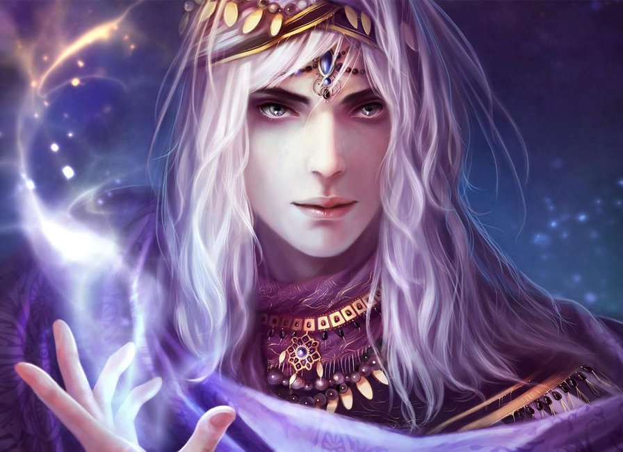 Маг - парень, парни, магия, фэнтези, люди - оригинал