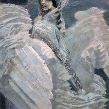 Схема вышивки «Царевна-Лебедь»