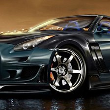 Схема вышивки «Машина»