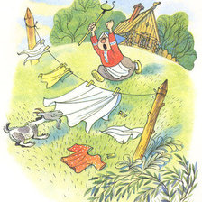 Схема вышивки «вниз по волшебной реке»