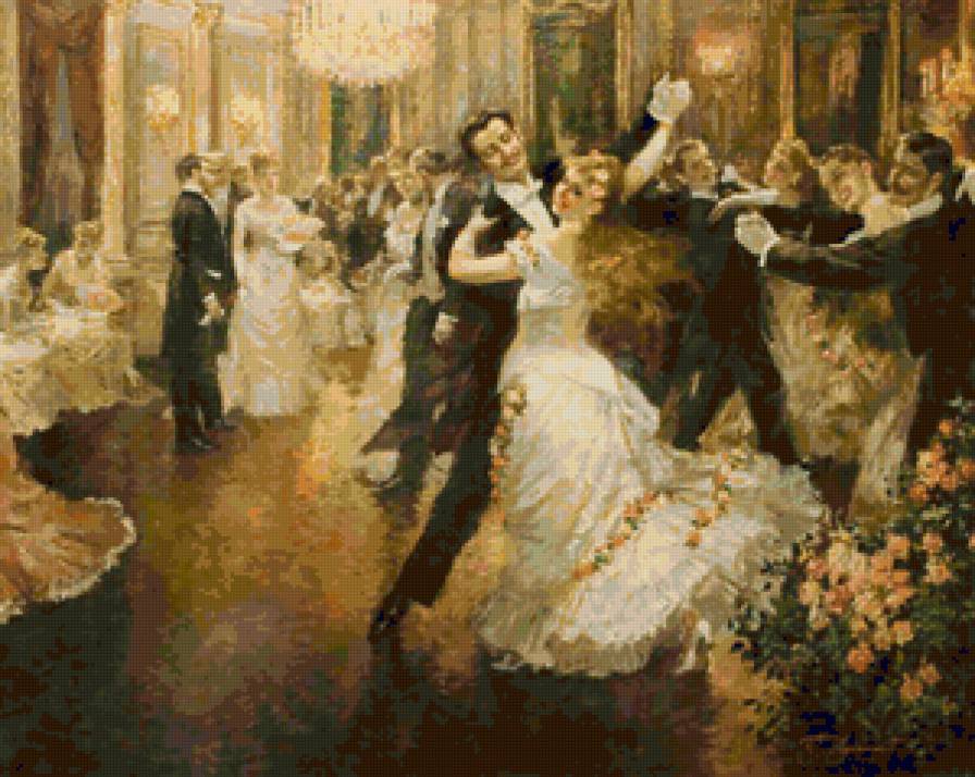 на балу - пара, бал, танцы - предпросмотр