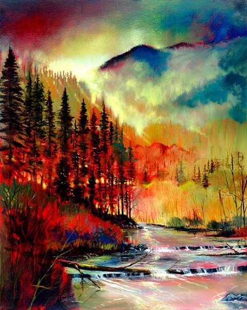 закат - пейзаж, природа - оригинал