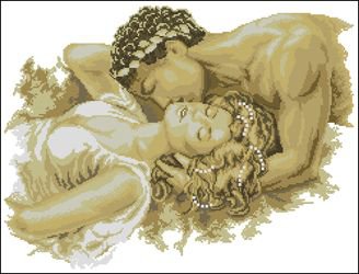 любовь - мужчина, девушка, поцелуй, любовь - оригинал