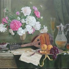 Схема вышивки «Серия "Пионы"»