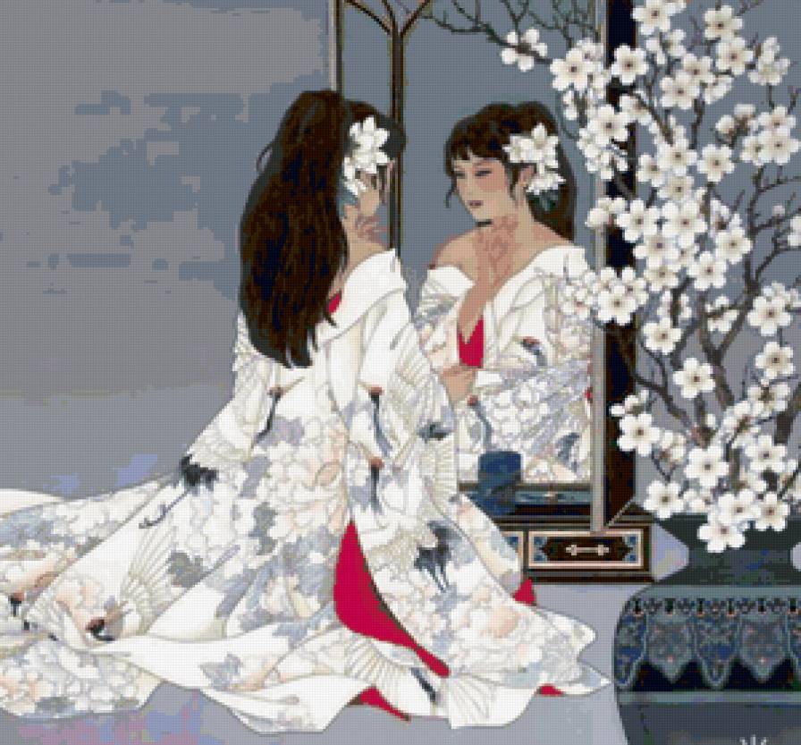 №6382 - дама, девушка - предпросмотр