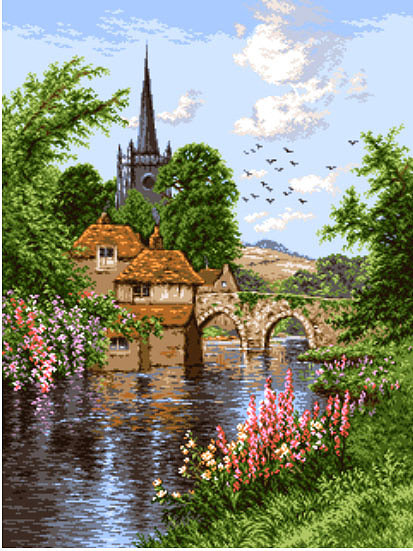 №6411 - пейзаж - оригинал