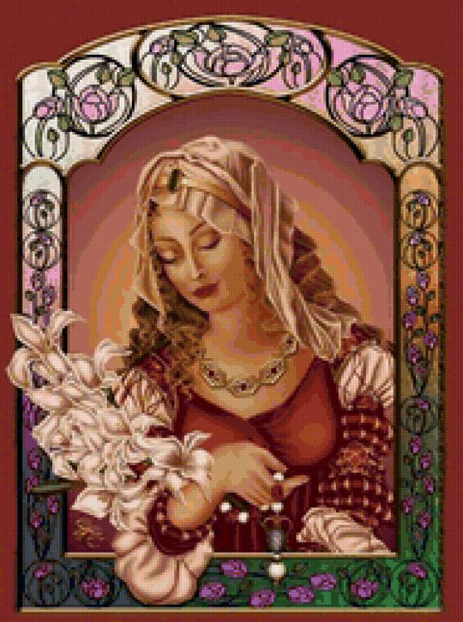 №6478 - дама, девушка - предпросмотр