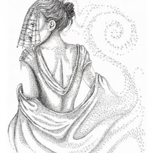 Схема вышивки «Серия "Наброски"»