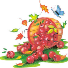 Схема вышивки «Яблоки»