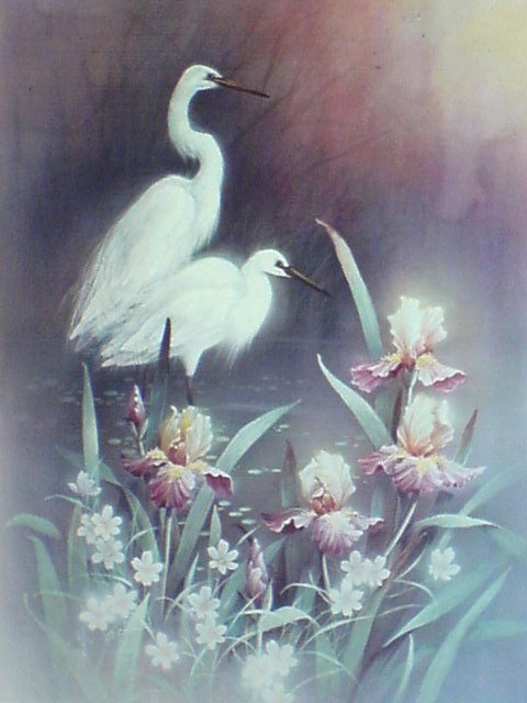 райский сад - цветы, природа - оригинал