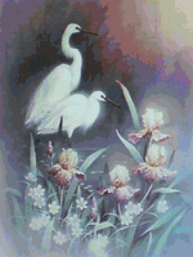 райский сад - природа, цветы - предпросмотр