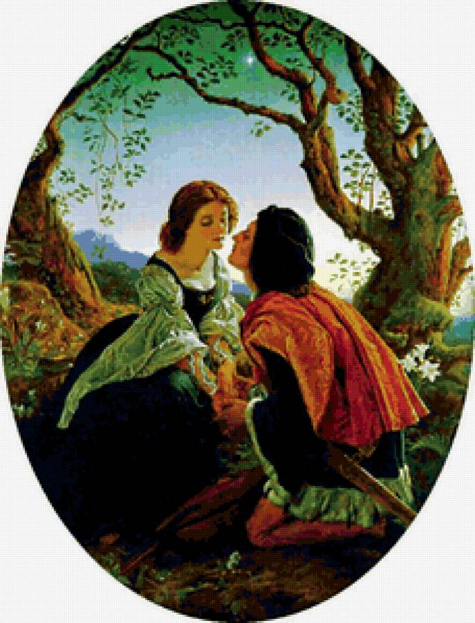 романтика - мужчина, женщина - предпросмотр