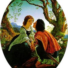 Схема вышивки «романтика»