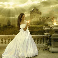 Схема вышивки «девушка»