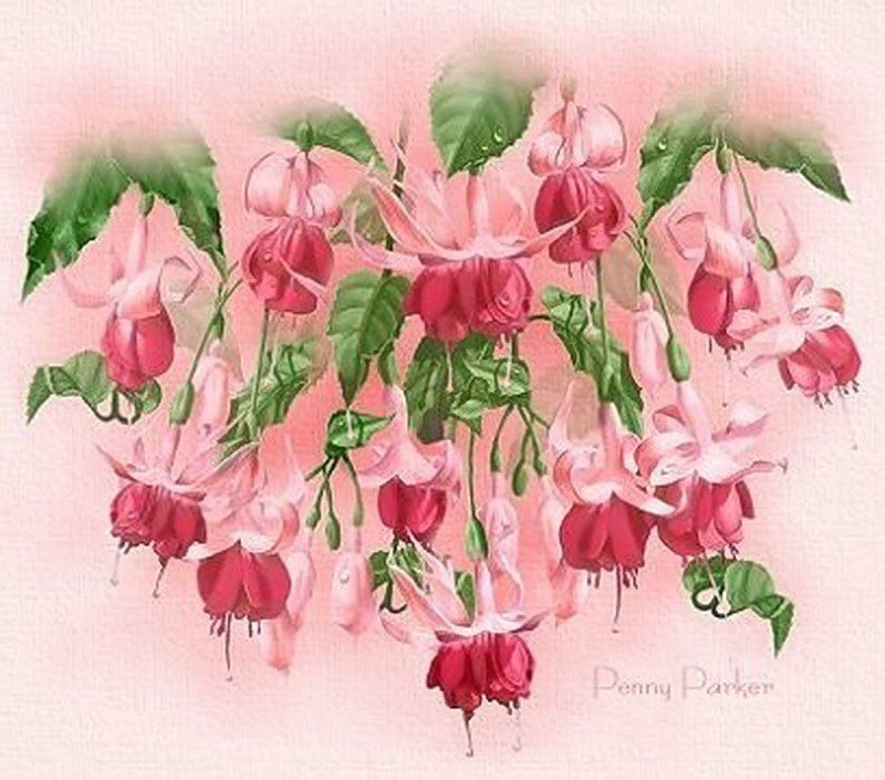 Серия "Букет" - букет, цветы, разбитое сердце - оригинал