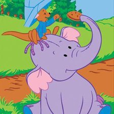 Схема вышивки «винни-пух»