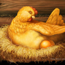 курочка ряба