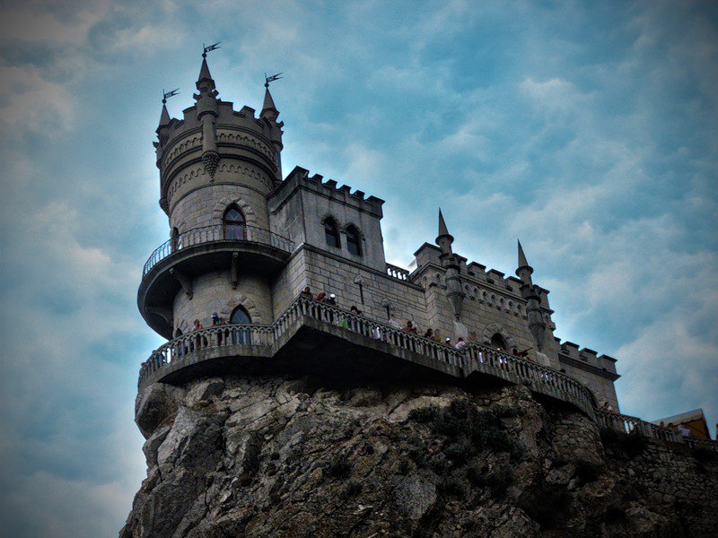 Ласточкино гнездо - ласточкино гнездо, ялта, море - оригинал