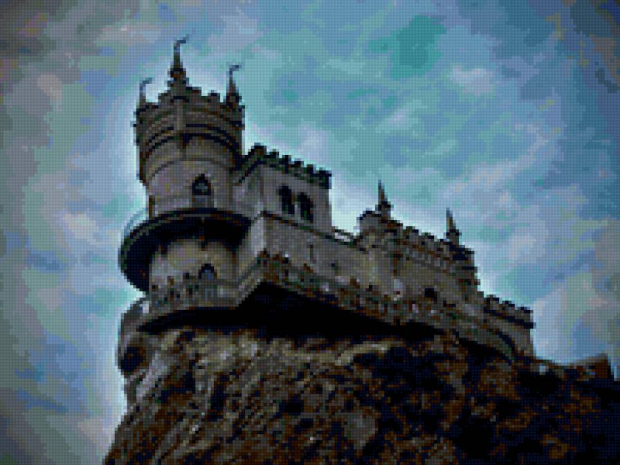 Ласточкино гнездо - ласточкино гнездо, море, ялта - предпросмотр