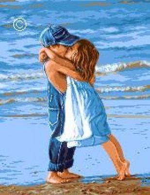 первый поцелуй - море, дети, первый поцелуй - оригинал