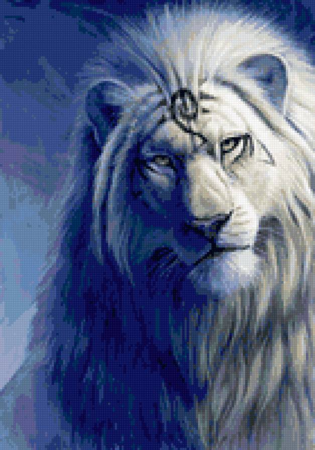 Волшебный лев - fantasy, лев - предпросмотр