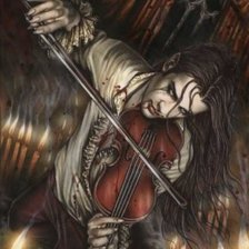 Схема вышивки «скрипач»