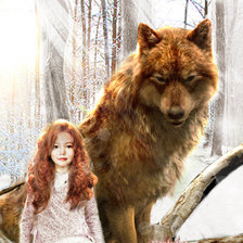 Схема вышивки «ренесми и джейкоб»