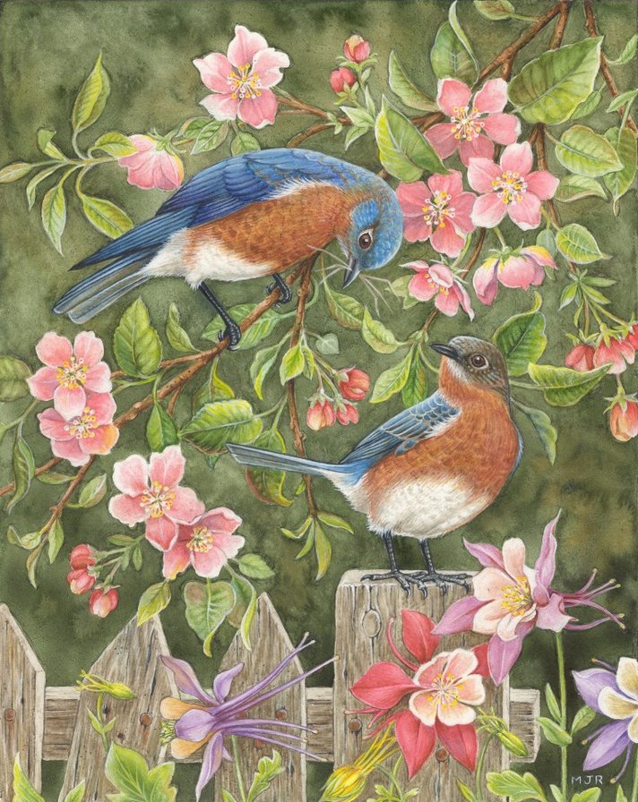 №8839 - птицы - оригинал