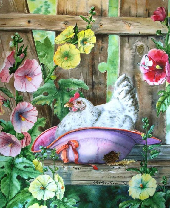 №8898 - птицы - оригинал