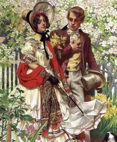 №8926 - прогулка, любовь - оригинал