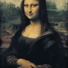 Схема вышивки «Мона Лиза»