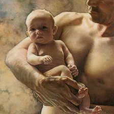 Схема вышивки «малыш»