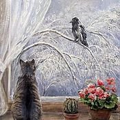 Схема вышивки «zima»