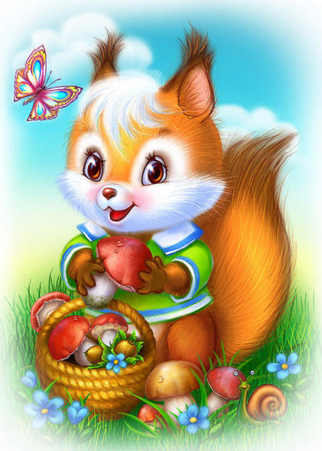 белочка - оригинал