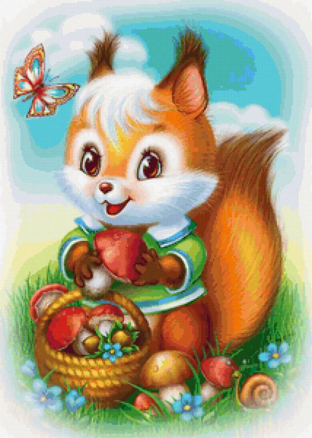 белочка - предпросмотр